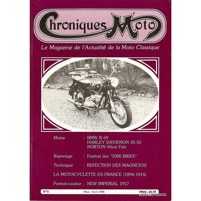 Chroniques moto n° 5